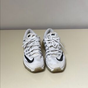 Nike White and Black Women's Sneakers